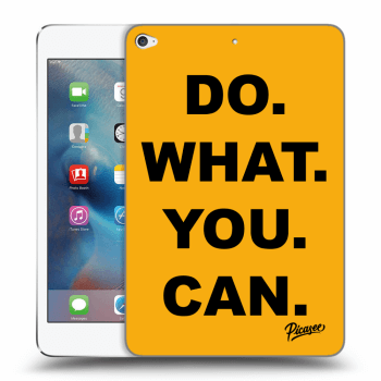 Picasee fekete szilikon tok az alábbi táblagépre Apple iPad mini 4 - Do What You Can