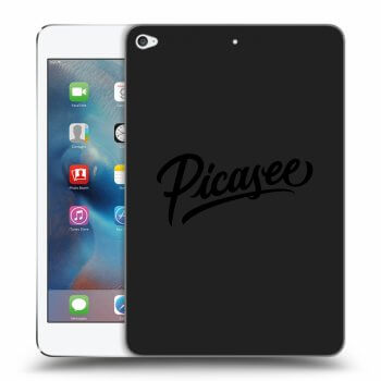 Picasee fekete szilikon tok az alábbi táblagépre Apple iPad mini 4 - Picasee - old logo - black