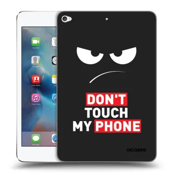 Picasee fekete szilikon tok az alábbi táblagépre Apple iPad mini 4 - Angry Eyes - Transparent