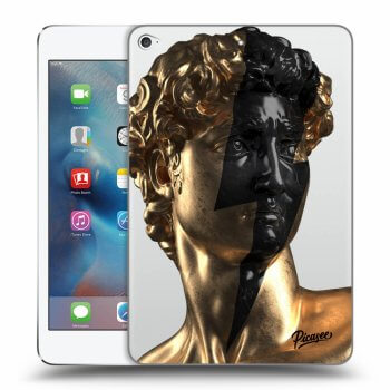 Picasee átlátszó szilikon tok az alábbi táblagépre Apple iPad mini 4 - Wildfire - Gold