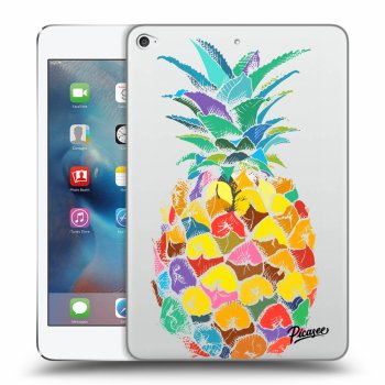 Picasee átlátszó szilikon tok az alábbi táblagépre Apple iPad mini 4 - Pineapple