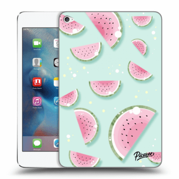 Picasee fekete szilikon tok az alábbi táblagépre Apple iPad mini 4 - Watermelon 2