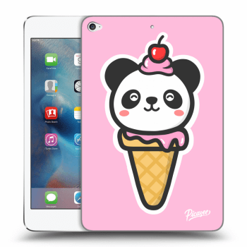 Picasee fekete szilikon tok az alábbi táblagépre Apple iPad mini 4 - Ice Cream Panda