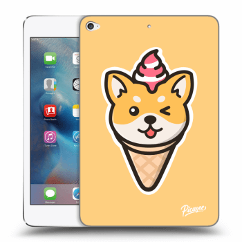 Picasee átlátszó szilikon tok az alábbi táblagépre Apple iPad mini 4 - Ice Cream Shiba