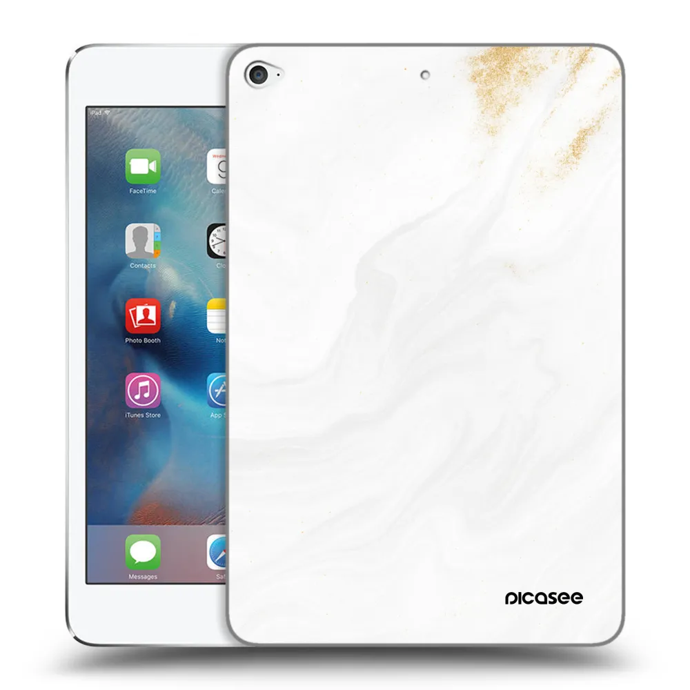 Picasee átlátszó szilikon tok az alábbi táblagépre Apple iPad mini 4 - White
