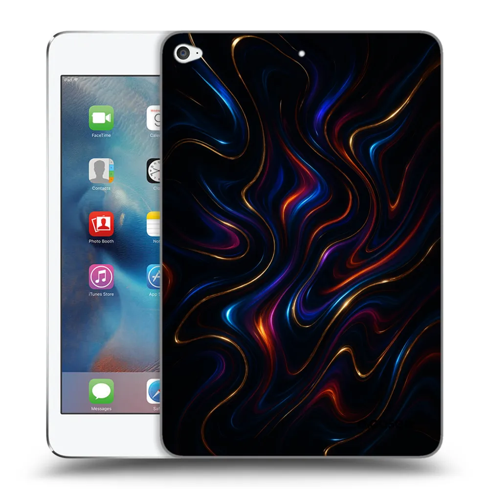 Picasee átlátszó szilikon tok az alábbi táblagépre Apple iPad mini 4 - Noir