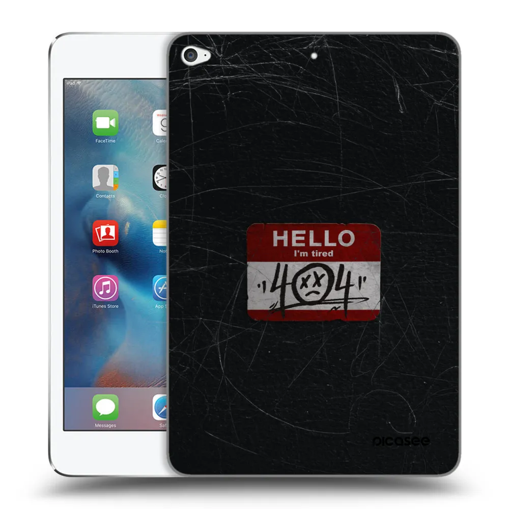 Picasee átlátszó szilikon tok az alábbi táblagépre Apple iPad mini 4 - HELLO 404