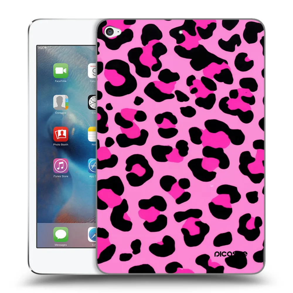Picasee átlátszó szilikon tok az alábbi táblagépre Apple iPad mini 4 - Pink Tiger