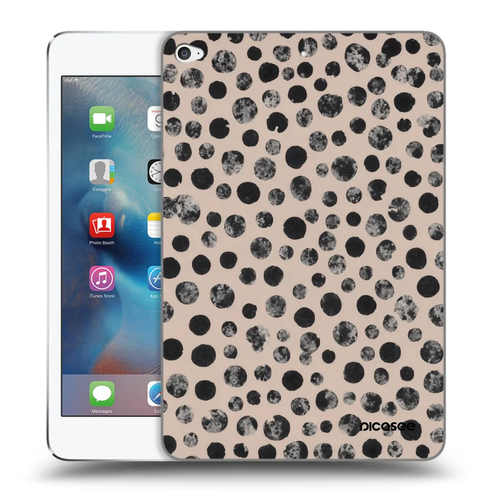 Picasee átlátszó szilikon tok az alábbi táblagépre Apple iPad mini 4 - Dots