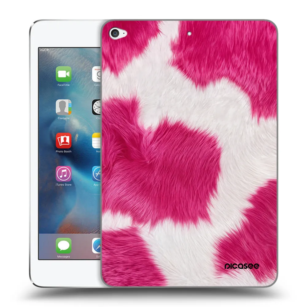 Picasee átlátszó szilikon tok az alábbi táblagépre Apple iPad mini 4 - Pink Moo