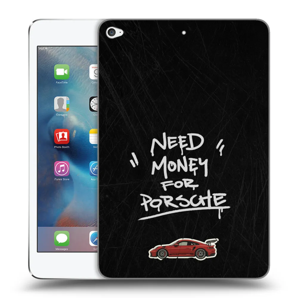 Picasee átlátszó szilikon tok az alábbi táblagépre Apple iPad mini 4 - Dark Racer