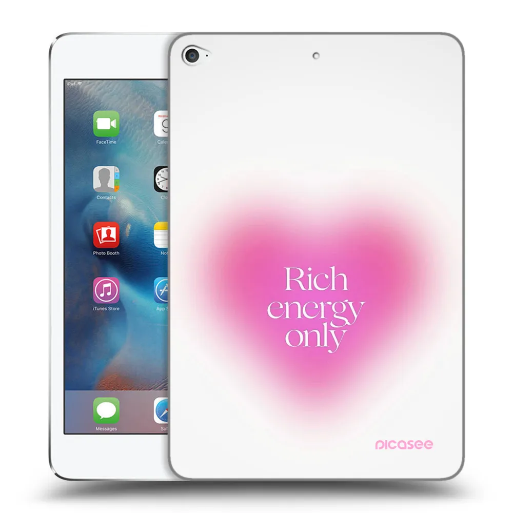 Picasee átlátszó szilikon tok az alábbi táblagépre Apple iPad mini 4 - Rich Energy