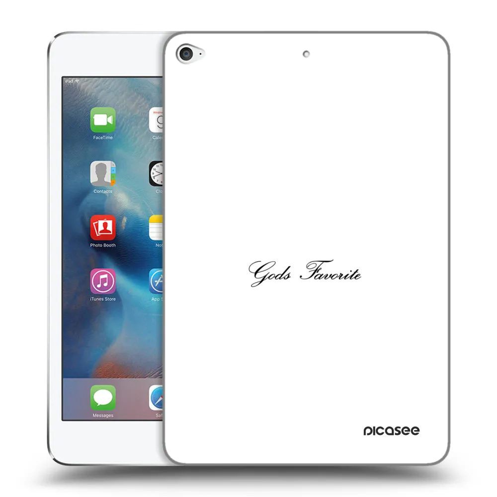 Picasee átlátszó szilikon tok az alábbi táblagépre Apple iPad mini 4 - Gods Favorite