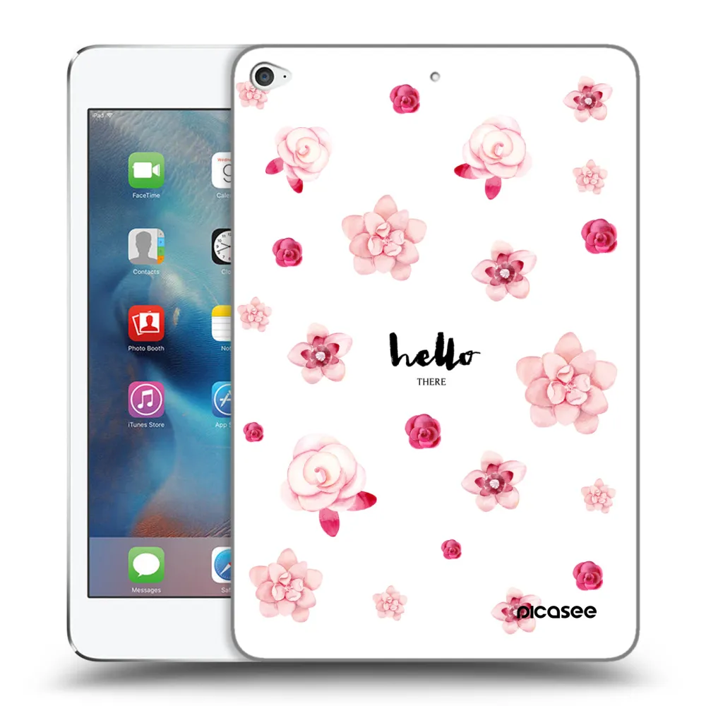 Picasee átlátszó szilikon tok az alábbi táblagépre Apple iPad mini 4 - Hello there