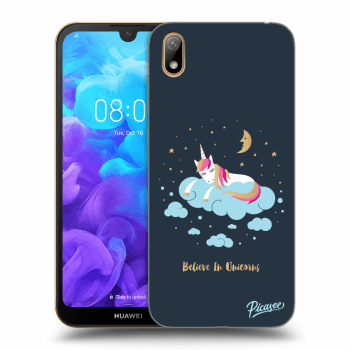 Picasee átlátszó szilikon tok az alábbi mobiltelefonokra Huawei Y5 2019 - Believe In Unicorns