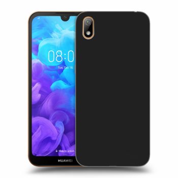 Picasee fekete szilikon tok az alábbi mobiltelefonokra Huawei Y5 2019 - Clear