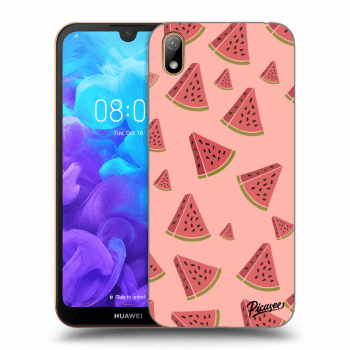 Picasee átlátszó szilikon tok az alábbi mobiltelefonokra Huawei Y5 2019 - Watermelon