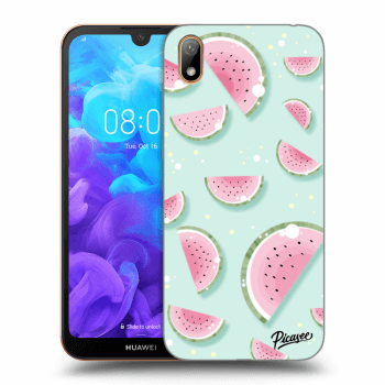 Picasee átlátszó szilikon tok az alábbi mobiltelefonokra Huawei Y5 2019 - Watermelon 2