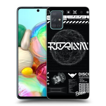 Szilikon tok erre a típusra Samsung Galaxy A71 A715F - BLACK DISCO