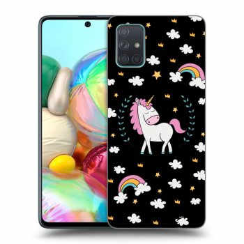 Szilikon tok erre a típusra Samsung Galaxy A71 A715F - Unicorn star heaven