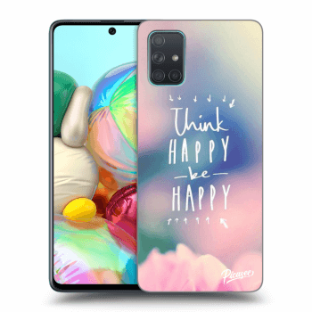 Szilikon tok erre a típusra Samsung Galaxy A71 A715F - Think happy be happy