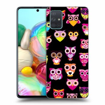 Picasee ULTIMATE CASE Samsung Galaxy A71 A715F - készülékre - Owls