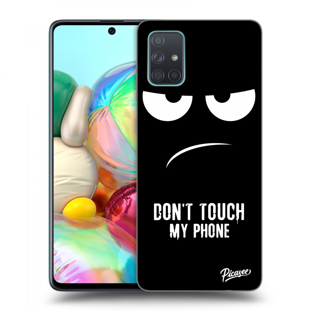 Picasee ULTIMATE CASE Samsung Galaxy A71 A715F - készülékre - Don't Touch My Phone