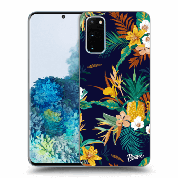 Szilikon tok erre a típusra Samsung Galaxy S20 G980F - Pineapple Color