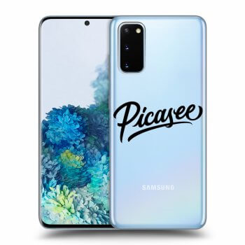 Picasee átlátszó szilikon tok az alábbi mobiltelefonokra Samsung Galaxy S20 G980F - Picasee - black