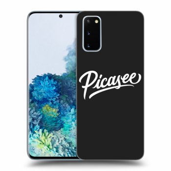 Picasee fekete szilikon tok az alábbi mobiltelefonokra Samsung Galaxy S20 G980F - Picasee - White