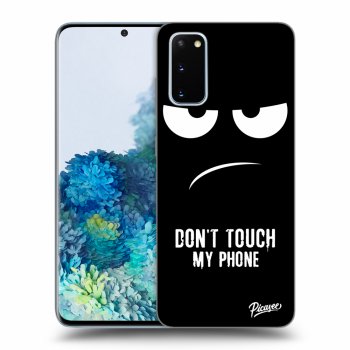 Szilikon tok erre a típusra Samsung Galaxy S20 G980F - Don't Touch My Phone