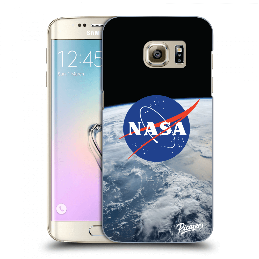 Picasee átlátszó szilikon tok az alábbi mobiltelefonokra Samsung Galaxy S7 Edge G935F - Nasa Earth