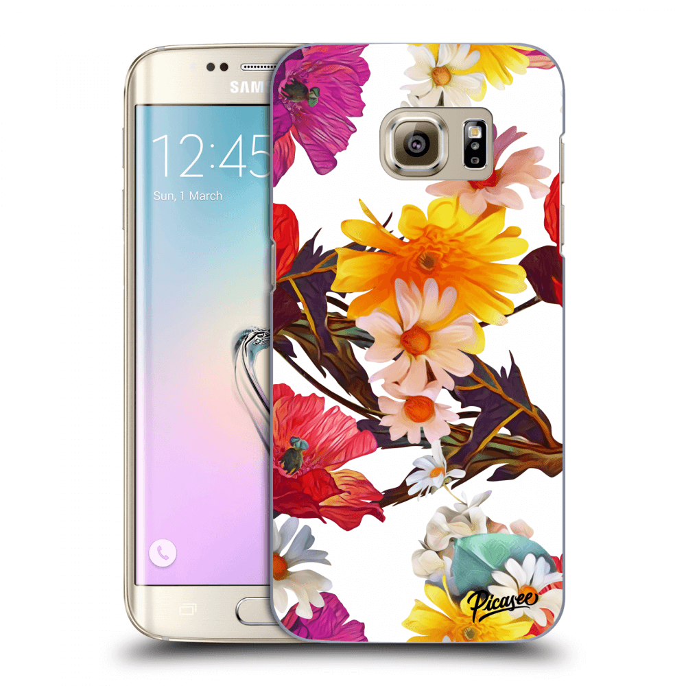Picasee átlátszó szilikon tok az alábbi mobiltelefonokra Samsung Galaxy S7 Edge G935F - Meadow