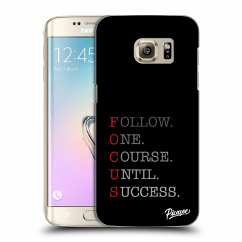Picasee átlátszó szilikon tok az alábbi mobiltelefonokra Samsung Galaxy S7 Edge G935F - Focus