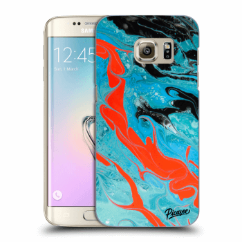 Tok az alábbi mobiltelefonokra Samsung Galaxy S7 Edge G935F - Blue Magma