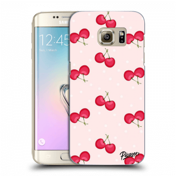Tok az alábbi mobiltelefonokra Samsung Galaxy S7 Edge G935F - Cherries