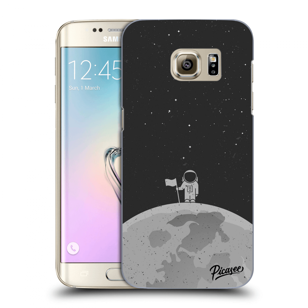 Picasee átlátszó szilikon tok az alábbi mobiltelefonokra Samsung Galaxy S7 Edge G935F - Astronaut