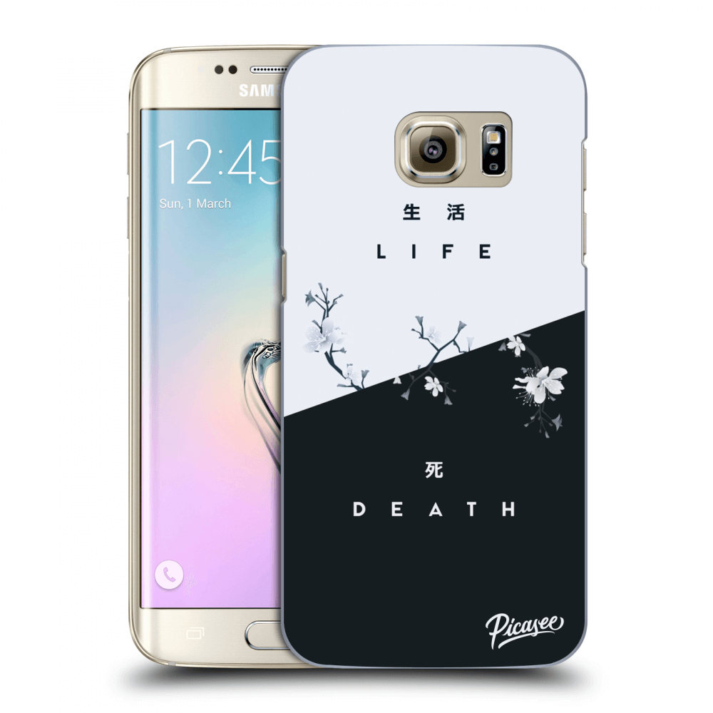 Picasee átlátszó szilikon tok az alábbi mobiltelefonokra Samsung Galaxy S7 Edge G935F - Life - Death