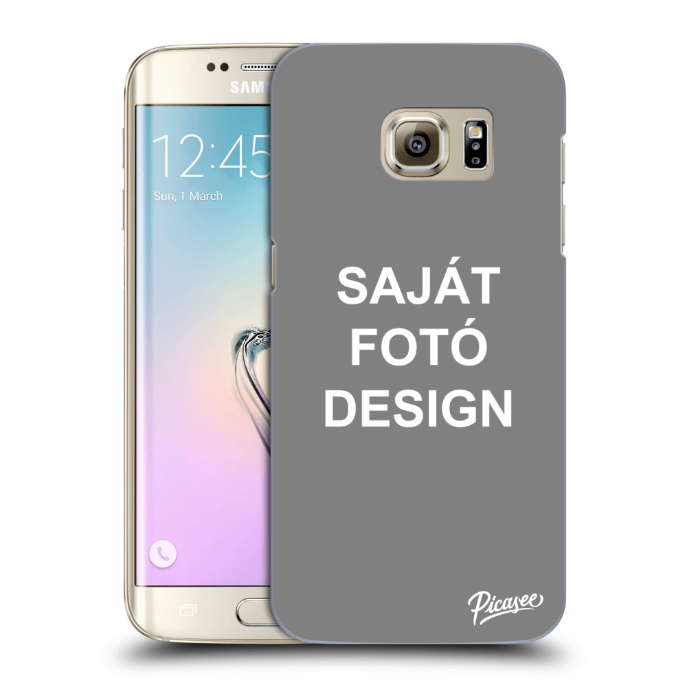 Picasee átlátszó szilikon tok az alábbi mobiltelefonokra Samsung Galaxy S7 Edge G935F - Saját fotó/motívum