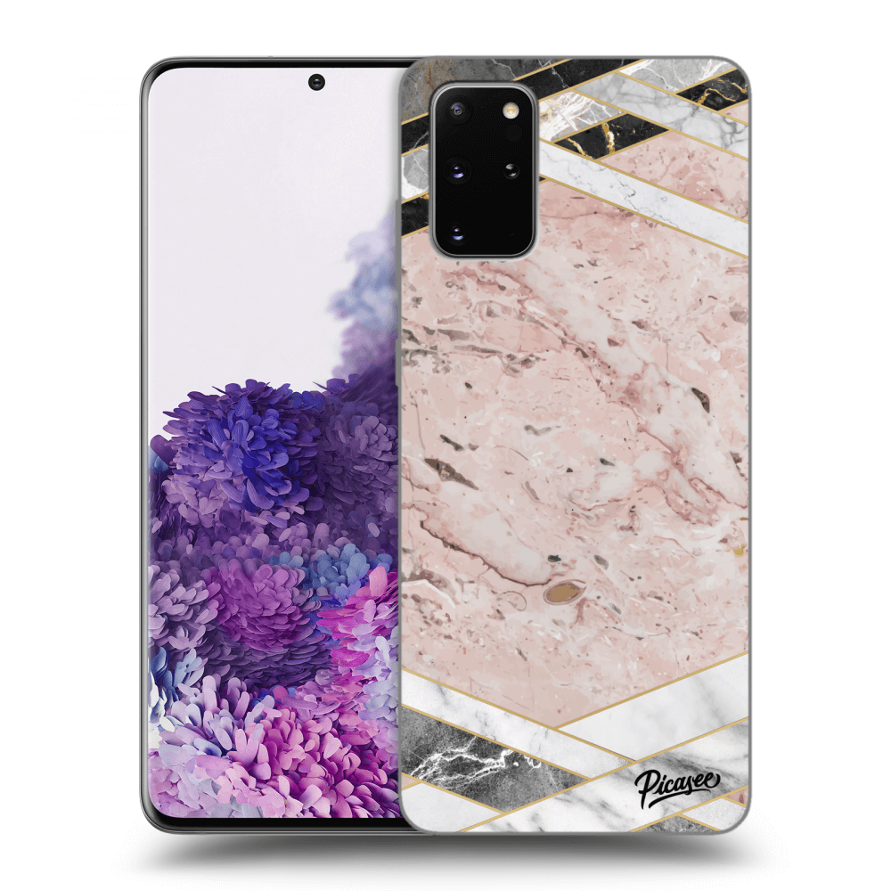 Picasee ULTIMATE CASE Samsung Galaxy S20+ G985F - készülékre - Pink geometry