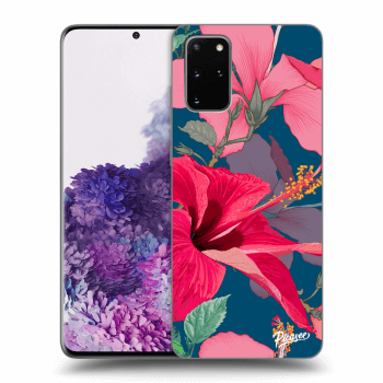 Szilikon tok erre a típusra Samsung Galaxy S20+ G985F - Hibiscus