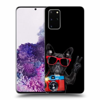 Szilikon tok erre a típusra Samsung Galaxy S20+ G985F - French Bulldog