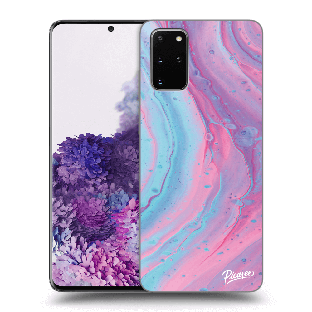 Picasee ULTIMATE CASE Samsung Galaxy S20+ G985F - készülékre - Pink liquid