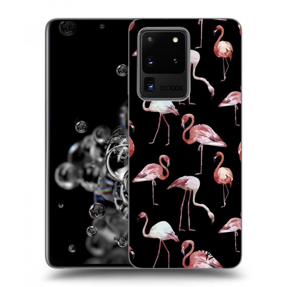 Picasee ULTIMATE CASE Samsung Galaxy S20 Ultra 5G G988F - készülékre - Flamingos