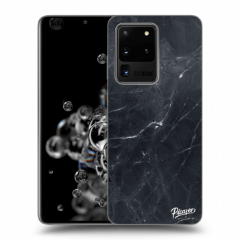 Szilikon tok erre a típusra Samsung Galaxy S20 Ultra 5G G988F - Black marble