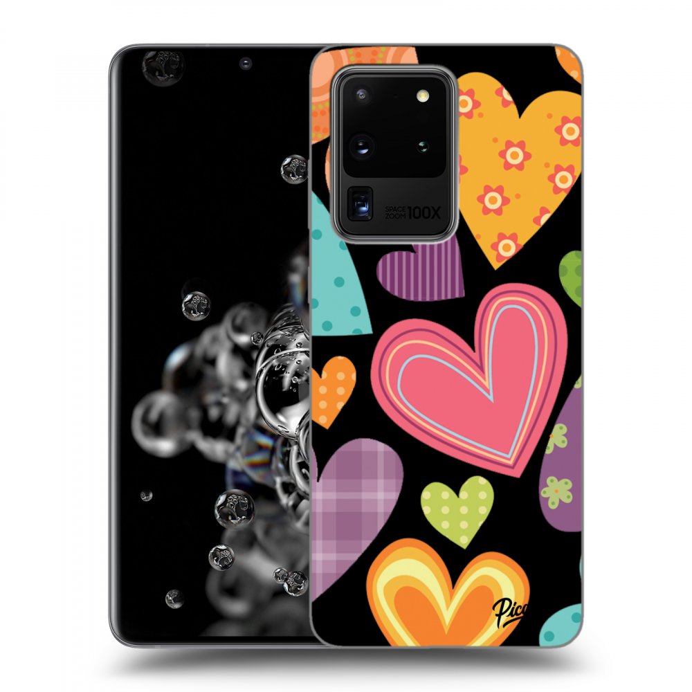 Picasee ULTIMATE CASE Samsung Galaxy S20 Ultra 5G G988F - készülékre - Colored heart