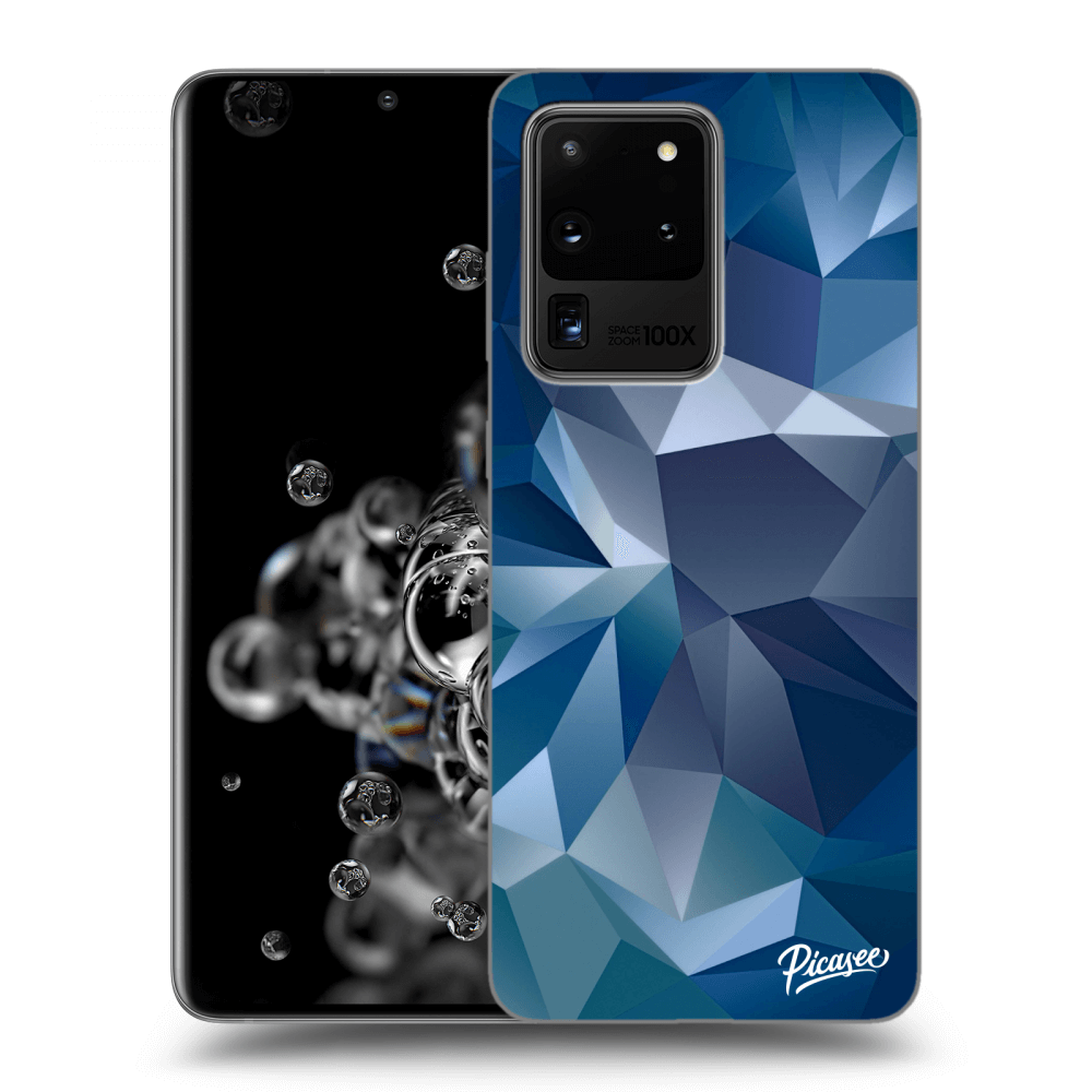 Picasee fekete szilikon tok az alábbi mobiltelefonokra Samsung Galaxy S20 Ultra 5G G988F - Wallpaper