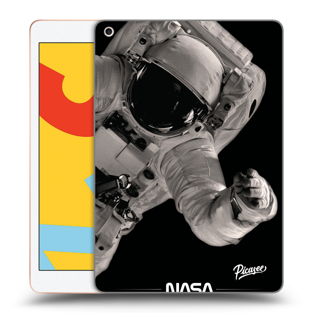 Picasee átlátszó szilikon tok az alábbi táblagépre Apple iPad 10.2" 2019 (7. gen) - Astronaut Big