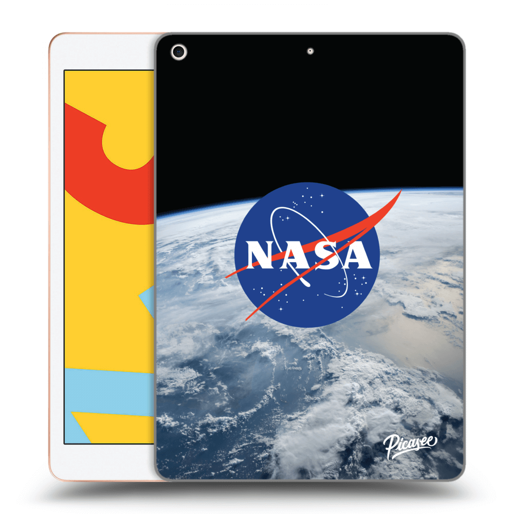 Picasee átlátszó szilikon tok az alábbi táblagépre Apple iPad 10.2" 2019 (7. gen) - Nasa Earth