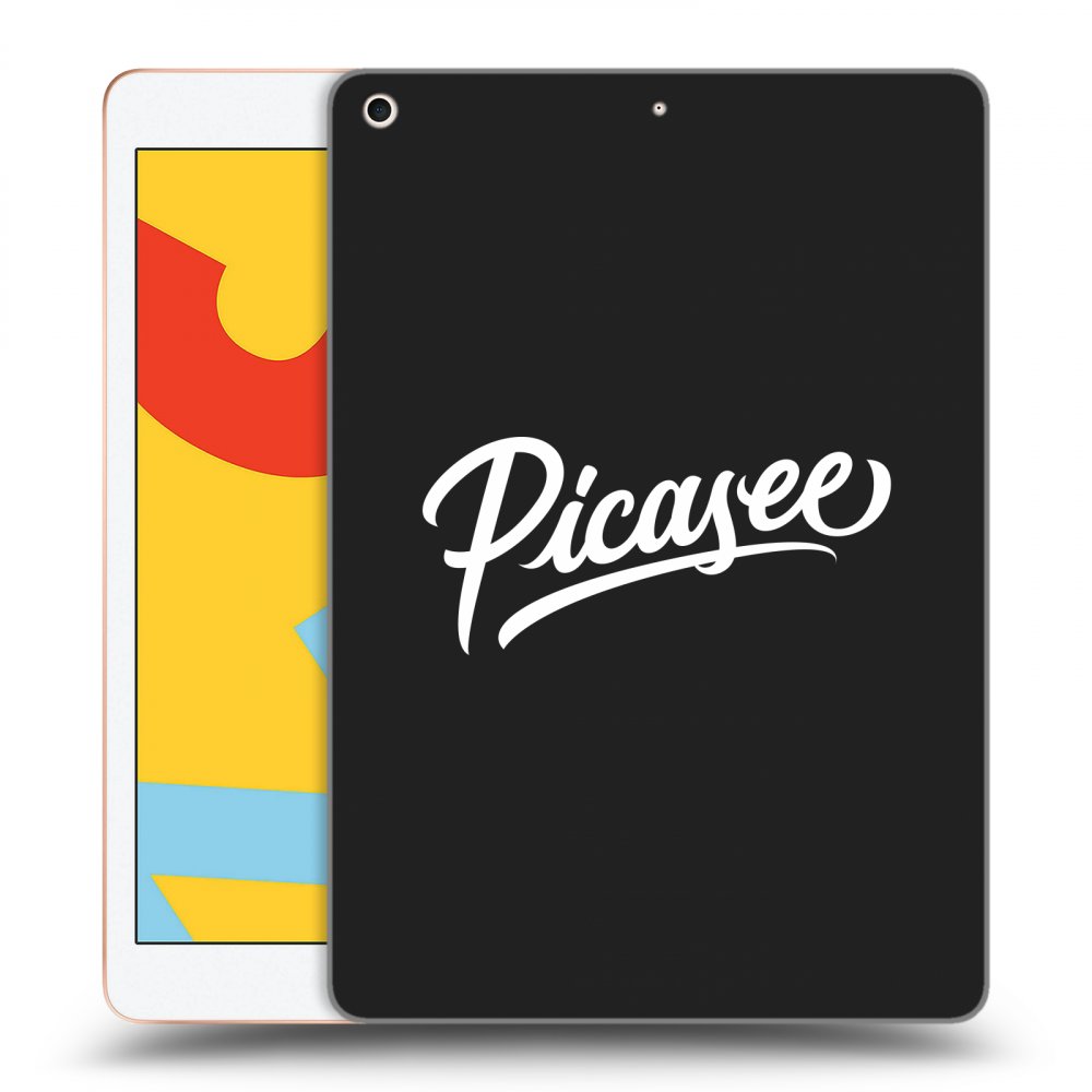 Picasee fekete szilikon tok az alábbi táblagépre Apple iPad 10.2" 2019 (7. gen) - Picasee - White